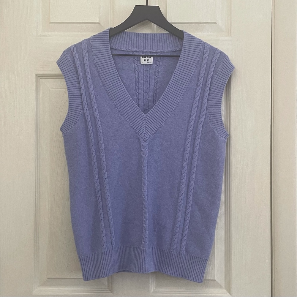 Sunday best sweater vest